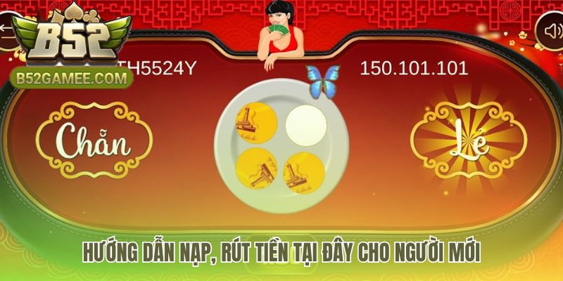 Quy trình nạp rút tiền tiện lợi hoàn tất trong vài phút