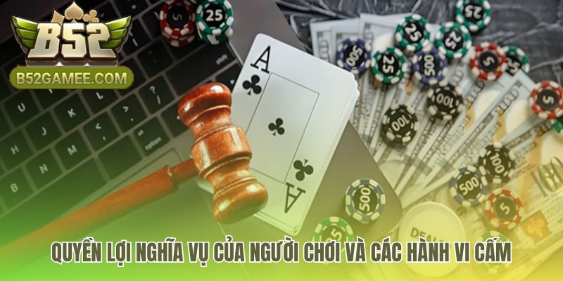 Điều khoản điều kiện B52 xác định quyền lợi và chế tài vi phạm